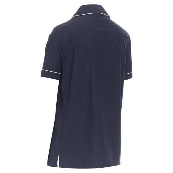 Jil Sander cotton cuban shirt notch collar pipe short sleeves - Picture 6 of 6